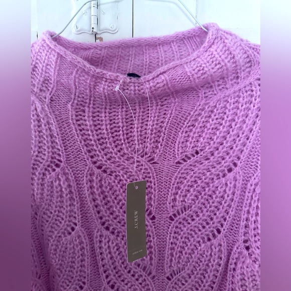 J. crew lavender sweater new with tags! - Picture 3 of 4
